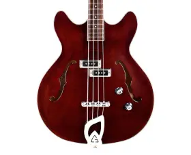 Guild 614252348584 Starfire I Semi-hollow Bass Guitar - Vintage Walnut Used