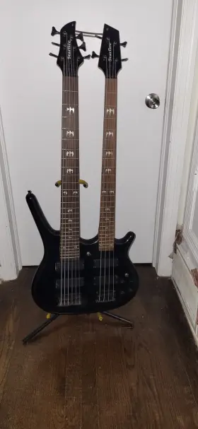 99-741-0010 Guild Starfire Double Neck Bass Guitar