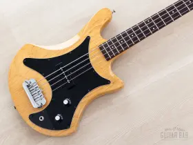 B-301-a Guild 1978 Vintage Bass Natural Ash 100% Original And Near-mint With Case