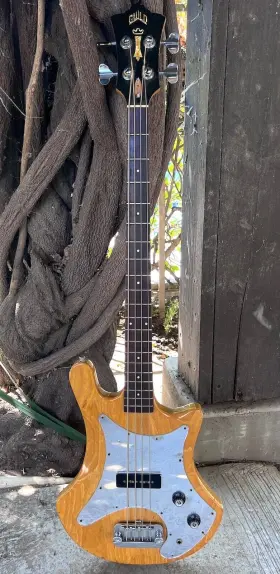B301-a Guild B-301 Vintage Really Cool 1979 Natural Bass Guitar