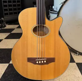 B4ce-nt-f Guild Fretless Acoustic/electric Bass 1993-1994 - Natural
