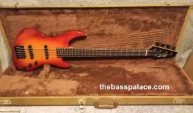Sb605 Guild 1989 Usa Pilot 5-string Dlx Birdseye Maple Cherry Burst Emg J/j Rare