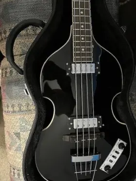 Ft61-rlc-bk H Fner 1-61-rlc-0 Hofner Violin Bass Inch Vintage -