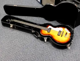 H1-cb-pe H Fner 2023 Hofner Ignition Series Short-scale Club Bass Guitar With Case Very Nice