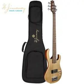 Lbs5-gt H. Jimenez Camale N 5-string Electric Bass Guitar Glossy Gold Sparkle
