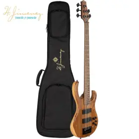 Lbs5-wt H. Jimenez Camale N Series 5-string Electric Bass Guitar Natural Walnut