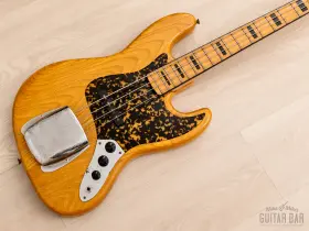 Hs-b1 H.s. Anderson 1976 Bask Bass Vintage Jazz Natural Ash Japan