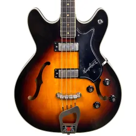 Hagconcordc1 Hagstrom Concord Standard C-1 Hollow Body Bass Sunburst 1966-67 Without Hsc Used