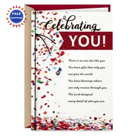 559rzb1363 Hallmark Dayspring Religious Birthday Card Celebrating You Vehicle Auto Oem