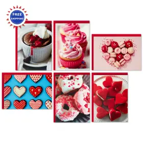 5etv1043 Hallmark Valentines Day Cards Assortment Sweet Treats 36 And Envelopes Vehicle