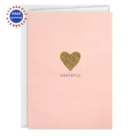 5stz1199 Hallmark Blank Cards Grateful Heart 20 Pack Envelopes Vehicle Auto Automotive