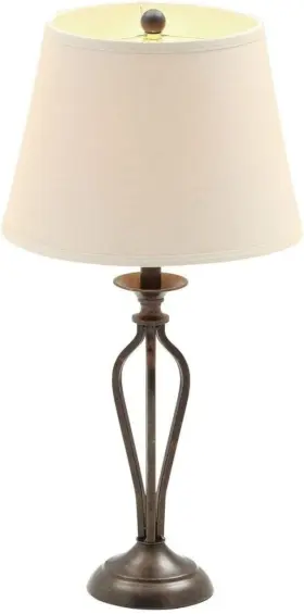 Hampton Bay 019293105064 Rhodes Bronze Table Lamp