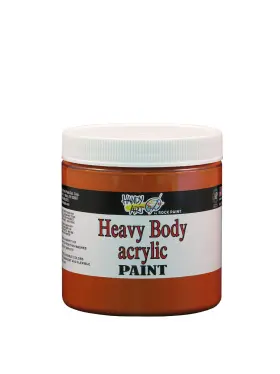 706-045 Handy Art Nu Master Heavy Body Acrylic Paint 8 Ounce Red Oxide