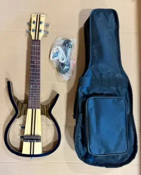 Ax2-es Harmonia Ukll Open Box Item 23 Inch Silent Electric Ukulele Basswood Frame Free Shipping