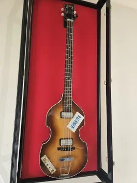 Hofner 4250358616064 1962 Reissue 500/1 Lefty Violin Bass Sunburst With Guardian Case