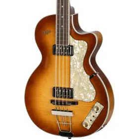 H500 Hofner H500/2 500/2 Club 4-string Bass Guitar - Sunburst