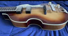Hct-500 Hofner Hct-500/1-cv Cavern Beatle Bass Custom Tea Cups German Tailpiece More