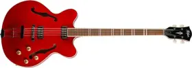 Hct-500 Hofner Hct-500/7-tr Contemporary Verythin Bass Transparent Red