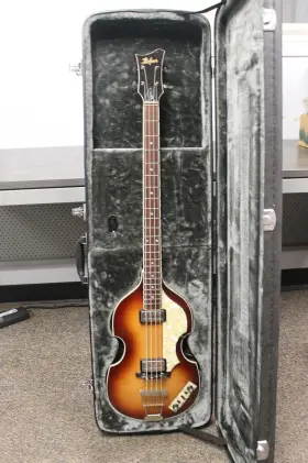 Hct-500 Hofner Hct-500/1 Contemporary Series - Sunburst With Hard Case