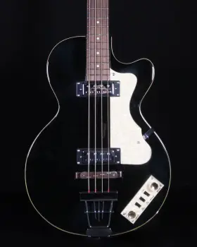 Hof-hi-500 Hofner Hof-hi-500/2-bk Ignition Pro Club 4-string Bass Transparent Black Teacup Knobs
