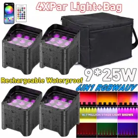 Zq01241 Holdlamp 9x25w Ip65 Waterproof Led Par Light Rgbwa Uv With Dmx Control Outdoor Stage Zq01241 Holdlamp 9x25w Ip65 Waterproof Led Par Light Rgbwa Uv With Dmx Control Outdoor Stage