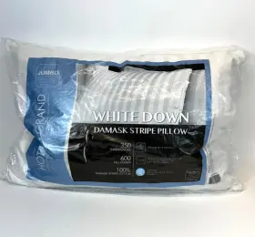 Hotel Grand 788904404116 White Down Pillow Jumbo