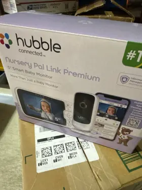 Hubble 810074830287 Connected Nursery Pal Link Premium Smart Wi-fi Enabled Baby Mo