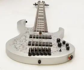 Ibanez 196271109716 Btb25th6slm Btb Standard 6 String Electric Bass Silver Blizzard Matte