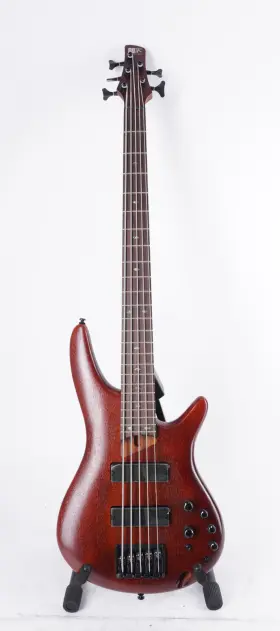 Sr505ebm Ibanez 196271427087 Sr Standard 5-string Electric Bass Guitar Right-hand Brown Mahogany