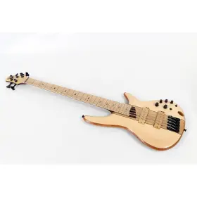 Ibanez 197881219055 Premium Sr5fmdx2 5-string Electric Bass Natural Low Gloss Ob