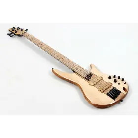 Ibanez 197881271930 Premium Sr5fmdx2 5-string Electric Bass Natural Low Gloss Ob