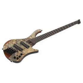1978813439 Ibanez 197881369439 5-string Multi-scale Ergonomic Headless Bass Black Ice Flat Ob