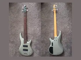 Sr305 Ibanez 305dx Dx 5-string Bass Guitar Sdgr Soundgear In Silver