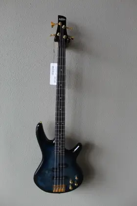 34783956897316589151 Ibanez Brand New Gio Gsr200pc Electric Bass Guitar - Transparent Marine Burst