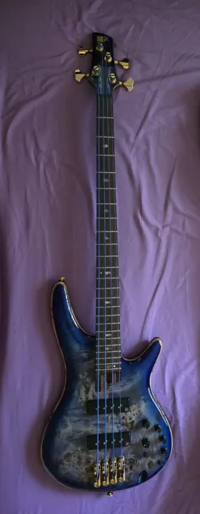 Sr2600cbb Ibanez 549763065339 Used Sr Premium Bass Guitar - Cerulean Blue Burst