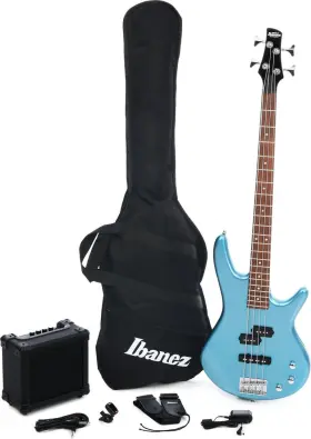 Ijsr190n Ibanez 549763254894 Jumpstart Bass Pack Metallic Light Blue
