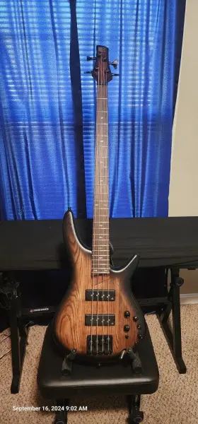 Sr600east Ibanez 549763285379 Used Sr Standard Bass Guitar - Antique Brown Stained Burst
