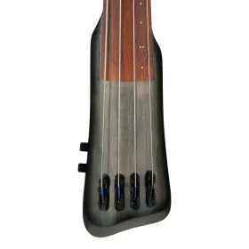 Ub804 Ibanez 549763287670 Ub Upright 4-string Bass With Bag - Black Ice Burst Low Gloss