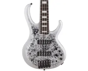 Ibanez 549763352538 Used Btb25th5slm Btb Standard 5-string Bass - Silver Blizzard Matte