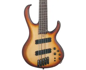 Btb705lmnnf Ibanez 549763352576 Used Btb Bass Workshop 5-str Ms - Natural Browned Burst