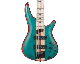 Sr1425bcgl Ibanez 549763352675 Used Sr Premium 5-string Bass - Caribbean Green