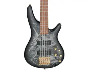 Sr305edxbzm Ibanez 549763352712 Used Sr Standard 5-string Bass - Black Ice Frozen Matte