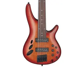 Srd905fbtl Ibanez 549763352767 Used Sr Bass Workshop 5-string Fretless - Brown Topaz Burst