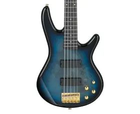 Gsr205pctmu Ibanez 549763364548 Gio Sr 5-string Bass Guitar - Transparent Marine Burst