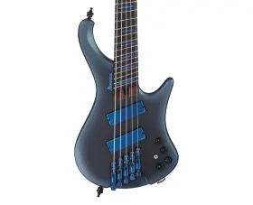 Ehb5msbspmam Ibanez 549763366580 Ehb 5-string Bass Guitar With Bag - Midnight Arctic Ocean Matte