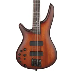 Sr500al Ibanez 549763377159 Sr Standard Left Handed Bass - Mahogany Brown Burst Low Gloss