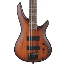 Sr505a Ibanez 549763377166 Sr Standard 5-string Bass Guitar - Mahogany Brown Burst Low Gloss