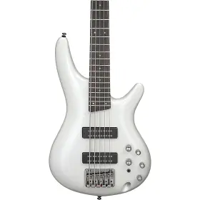 Sr305epw Ibanez 887802241493 Sr305e 5-string Electric Bass Pearl White
