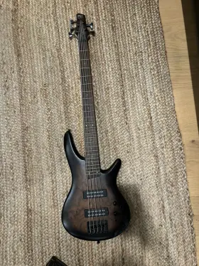Ibanez 887802241622 Sdgr Electric Bass Guitar 5 String Sr405ebcw Walnut Fade