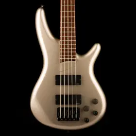88iba003 Ibanez Used Sr885 5-string Pewter Bass With Ohsc
